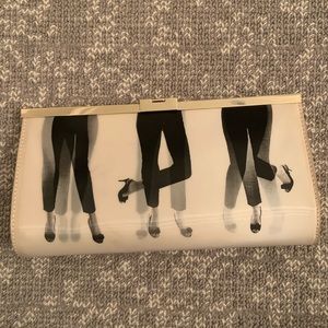 Kate Spade Holographic Clutch